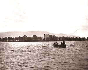 Lochleven城、キンロス、スコットランド、1894。 作： Unbekannt
