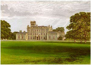ダービーシャー州ロッコパーク、ドゥルーリーロウ家の家、c1880 作： Unbekannt