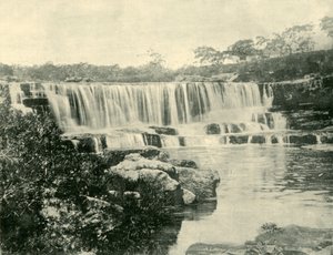 ロドンフォールズ、ニューサウスウェールズ州、1901年。 作： Unbekannt