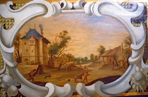 Loire Atlantique N* 042 - Chateau de Haute Goulaine - Painted wood 作： Unbekannt