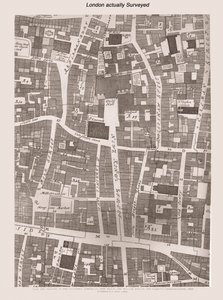 ロンドン実測調査、1886 作： Unbekannt