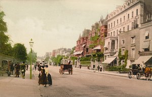 ロンドン。ベイズウォーターロード、c1900年代。 作： Unbekannt