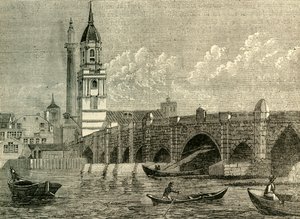 ロンドン橋、c1872。 作： Unbekannt