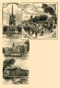 ロンドン。西部郊外、c1876。 作： Unbekannt
