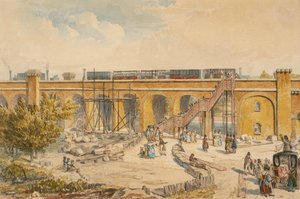 ロンドンからグリニッジへの鉄道 作： Unbekannt