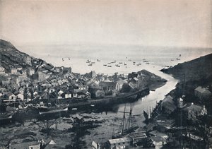 ルー-河口を示す丘からの眺め、1895 作： Unbekannt