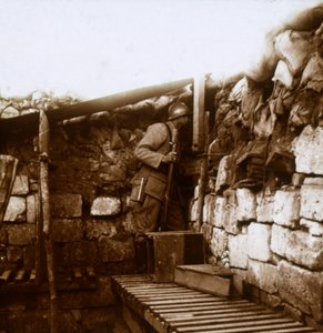 展望台、シャンパーニュ、フランス、c1914-c1918 作： Unbekannt