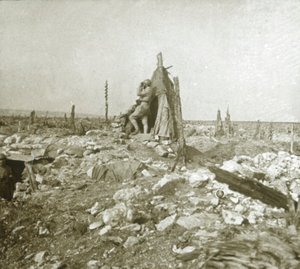 展望台、北フランス、ヴォー砦、c1914-c1918
