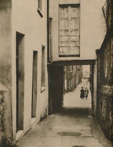 川に向かってストランドレーンを見下ろす、c1935。 作： Unbekannt