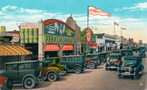 メインストリートで北を見る、c1939 作： Unbekannt
