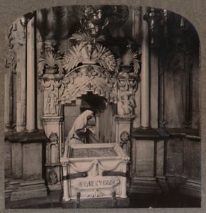 天使の礼拝堂からエルサレムの聖墳墓まで、c1900 作： Unbekannt