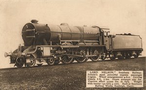 ネルソン卿、南部鉄道、c1930。 作： Unbekannt