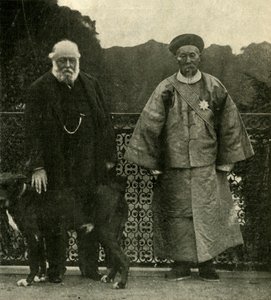 ソールズベリー卿とリーフンチャン、1901年。 作： Unbekannt