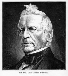 ルイジョセフパピノー、1786年-1871年、カナダの政治家および弁護士、19世紀 作： Unbekannt