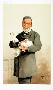 フランスの化学者であり、現代細菌学の創始者であるルイパスツール、1887年 作： Unbekannt