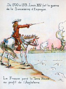 ルイ14世とスペインの戦争、1700年から1715年の20世紀 作： Unbekannt