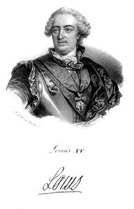 ルイ15世1710年-1774年、フランス国王、1715年、c1820 作： Unbekannt
