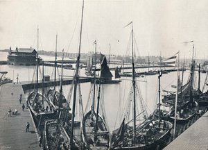 ローストフト-ハーバーアンドパレード、1895 作： Unbekannt