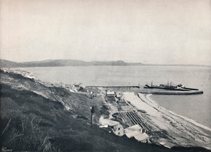 ライムレジス-港、1895 作： Unbekannt