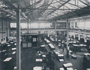 機械ホール、1916 作： Unbekannt