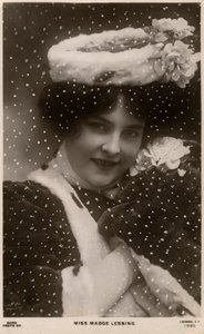 マッジレッシング、ドイツの女優、c1906 作： Unbekannt