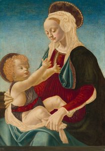 マドンナと子供、c。 14701480。 作： Unbekannt