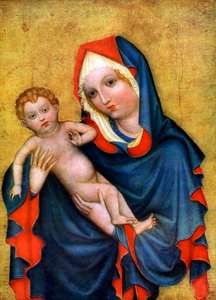 ズラタコルナのマドンナ、c1410 1955