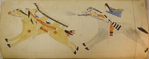 マフェット・レジャー: 2 頭のインディアン、約。 1874-81。