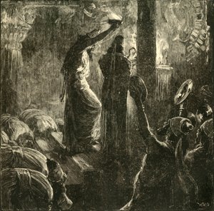 Magi Round the Sacred Fire、1890年。 作： Unbekannt