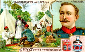フォンウィスマン少佐、ドイツ兵、c1900