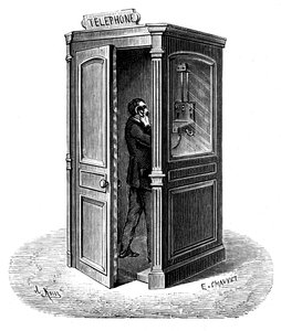 電話ボックスから電話をかける、1888