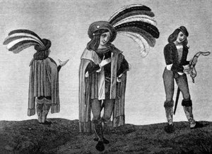 男性のヘッドギア、15世紀後半〜16世紀初頭、1910年 作： Unbekannt