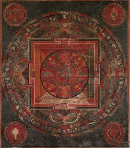 15世紀後半のマンダラ。 作： Unbekannt