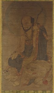 文殊菩薩と獅子、明代、1368～1644年。