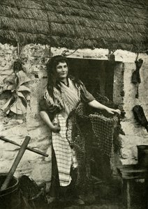 マンクスフィッシャーマンズドーター、1901年。 作： Unbekannt