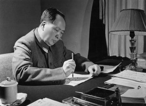 毛沢東、中国共産主義革命家およびリーダー、c1950年代 作： Unbekannt