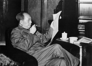 毛沢東、中国共産主義革命家、リーダー、c1960s 作： Unbekannt