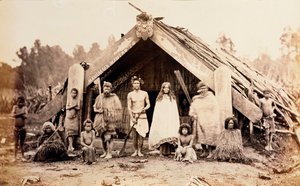 マオリ族、ニュージーランド、1880 年代
