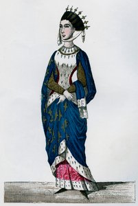 プロヴァンスのマーガレット、フランスのルイ9世の女王の配偶者、13世紀1882〜1884年 作： Unbekannt