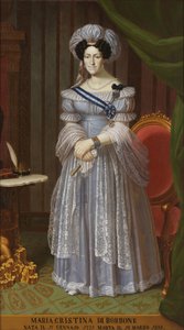 ナポリのマリアクリスティーナとシチリア島1779〜1849年、サルデーニャの女王 作： Unbekannt