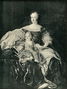 マリアレシュチンスカとドーフィン、c1730、1903。 作： Unbekannt
