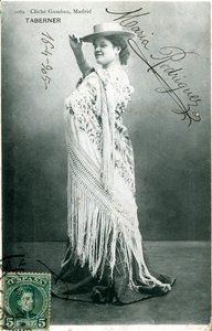 マリアロドリゲス、スペインの女優、1905年 作： Unbekannt