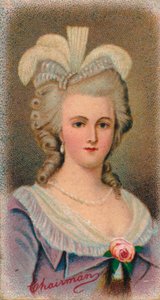 マリーアントワネット1755-1793年、フランスの女王、1912年 作： Unbekannt