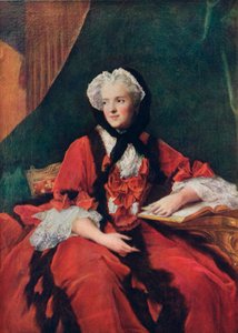 マリーレジンスカ、1703-1768年、フランスの女王、1909年。 作： Unbekannt