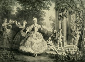 マリーサレダンス、1732年、1908年。 作： Unbekannt
