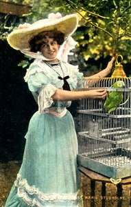 マリースタッドホルム1872-1930、イギリスの女優、1904年 作： Unbekannt