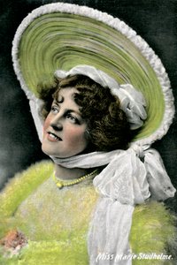 マリースタッドホルム1875-1930、イギリスの女優、1906年 作： Unbekannt