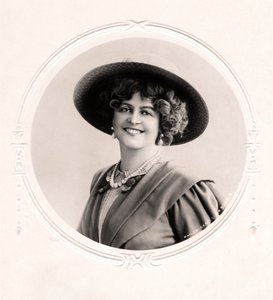 マリースタッドホルム1875-1930、イギリスの女優、1909年 作： Unbekannt
