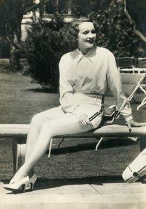 マレーネディートリッヒ、1938年。 作： Unbekannt
