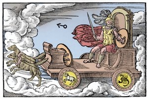 火星、ローマ戦争の神、1569 作： Unbekannt